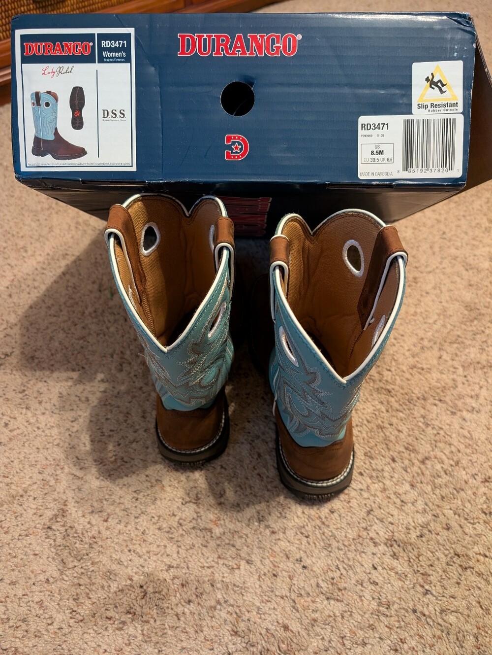 Durango Women's Rebel 10" Boot - Picture 5 of 6